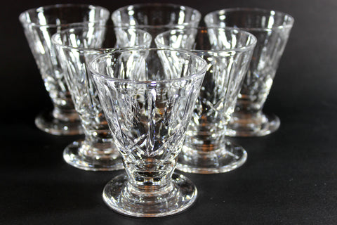 Cross and Olive Footed Juice Glass