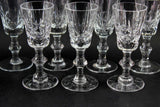 Cross and Olive Tall Liqueur Glasses