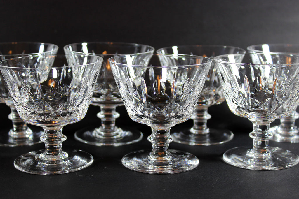 Low store champagne glasses