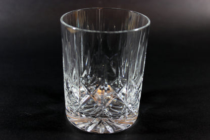 Cross and Olive Old Fashioned Glass
