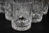 Cross and Olive Crystal, Old Fashioned Glasses