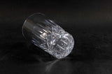 Cross and Olive Crystal, Flat Tumbler or Juice Glass