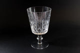 Cross and Olive Crystal,  Water Glasses (4)