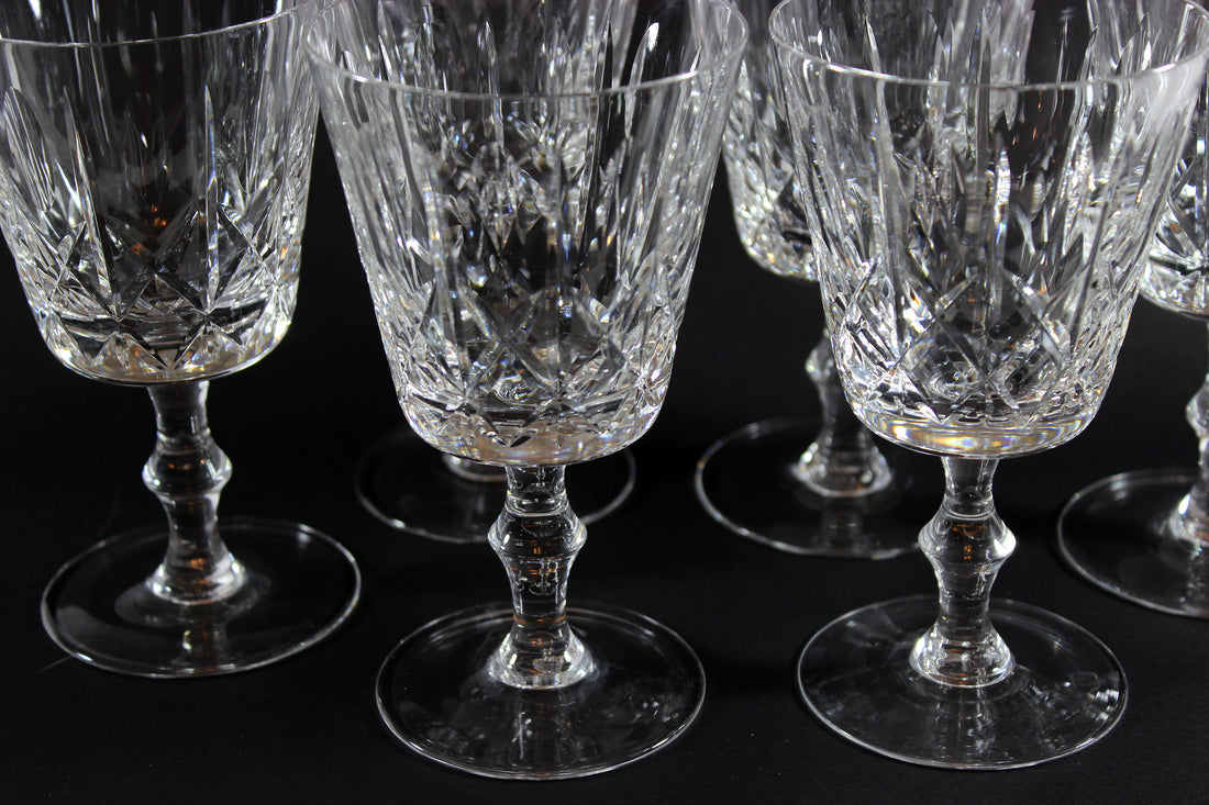 Cross and Olive Water Glasses