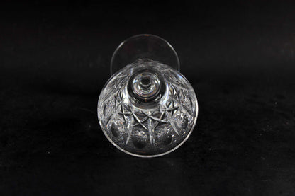 Cross and Olive Crystal,  White Wine Glasses