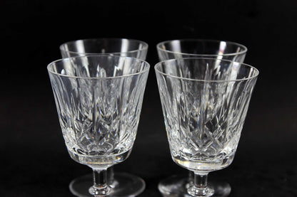 Cross and Olive Crystal,  White Wine Glasses