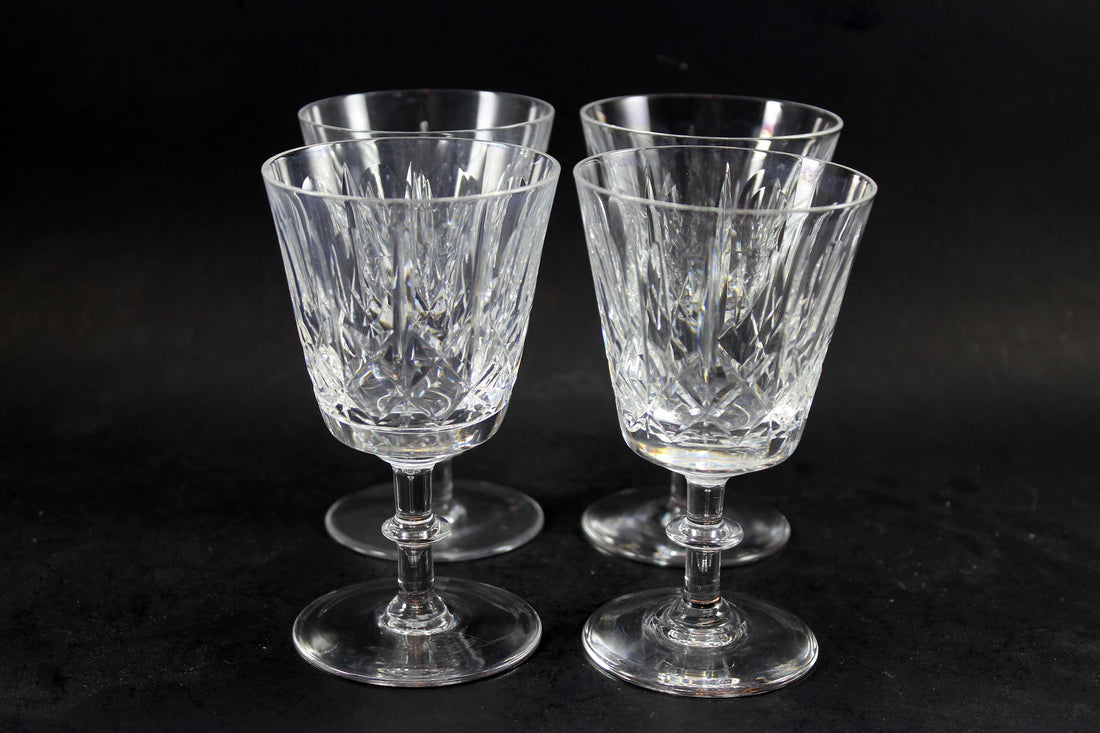 Edinburgh Crystal, Cross and Olive, White Wine Glasses