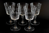Cross and Olive Crystal, White Wine Glasses