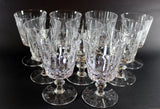 Cross and Olive Crystal,  Large Wine Glasses