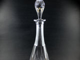Cross and Olive Crystal Wine Decanter