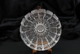 Czech Bohemia Hand Cut Queen Lace Crystal Ashtray