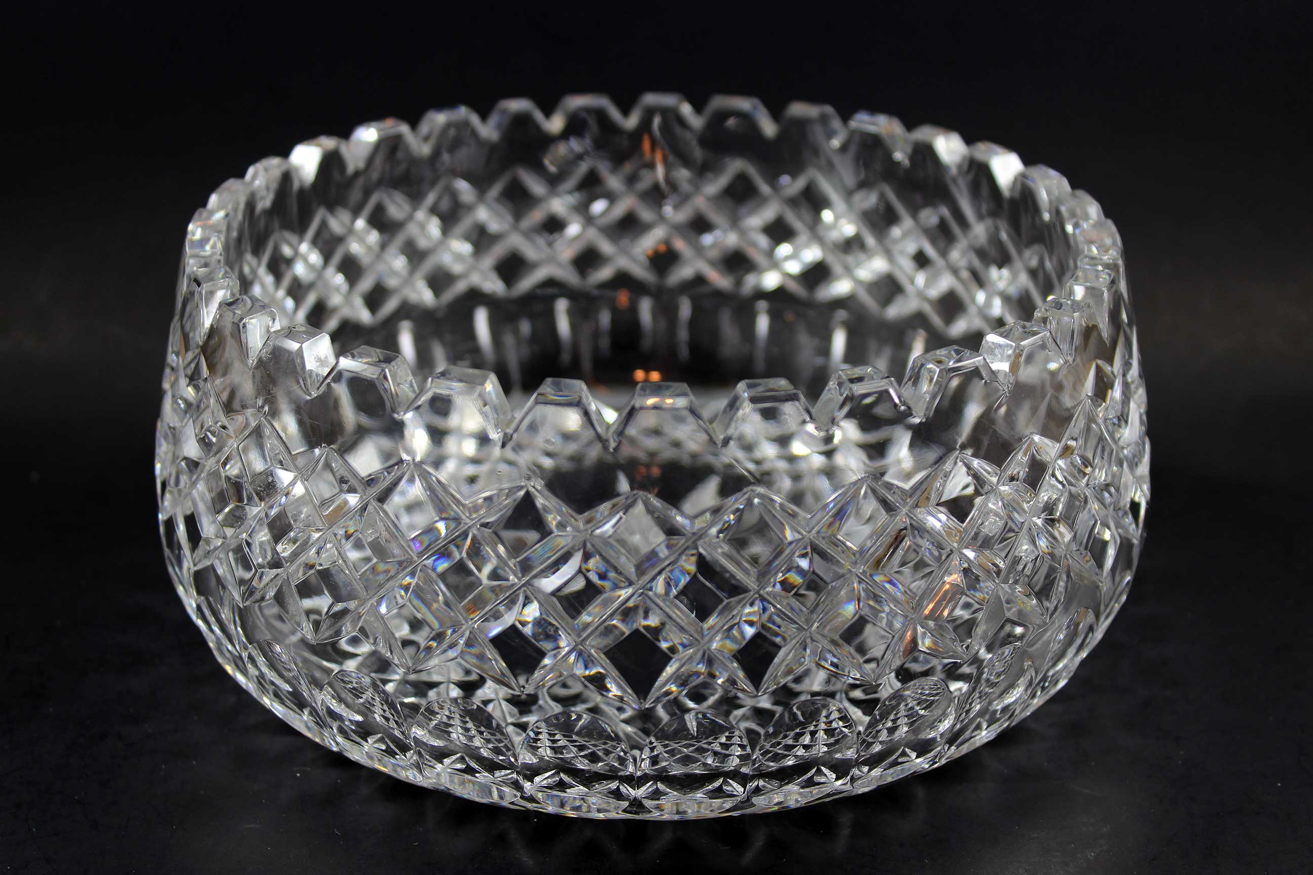 Cut Crystal newest Bowl