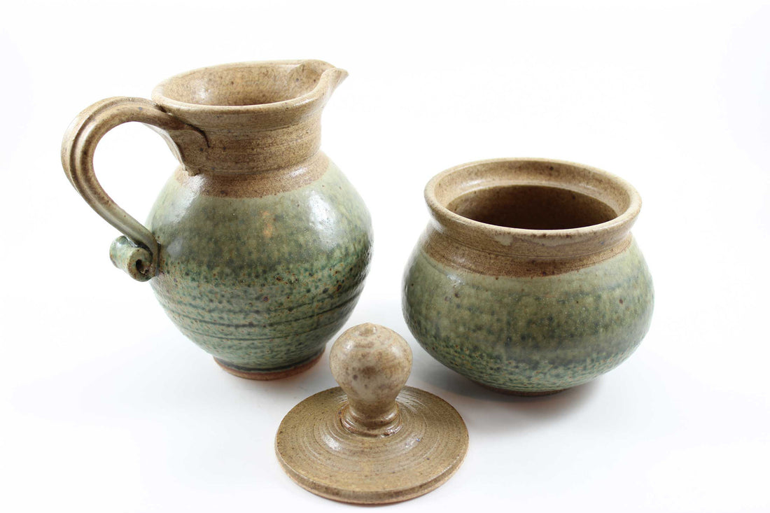 Dubois Pottery Cream & Sugar Set