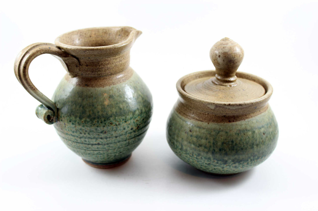 Dubois Pottery Cream & Sugar Set