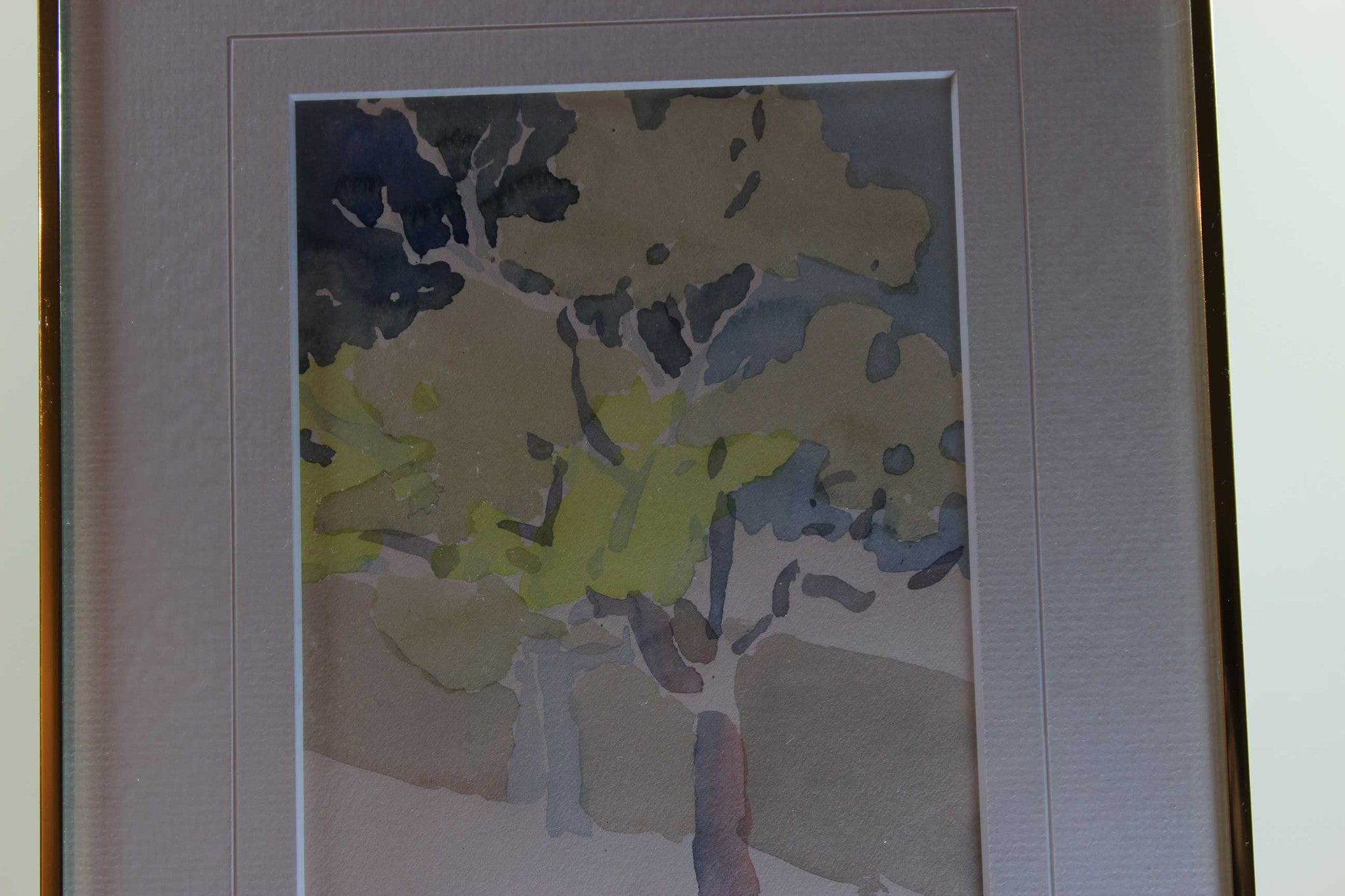 Eleanor Whitely High Park Trees-Watercolour