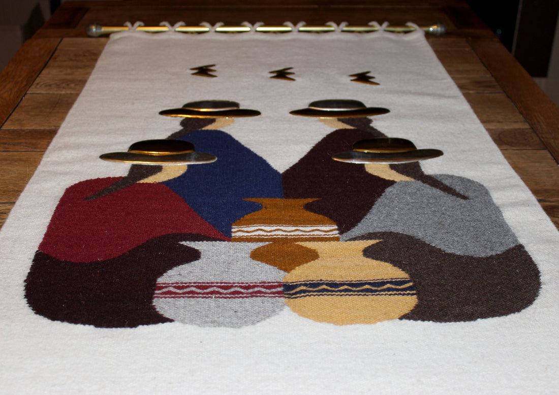 Olga Fisch, Wool Tapestry, Ecuador