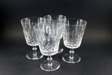 Edinburgh Crystal Water Goblets - Cross and Olive (4)