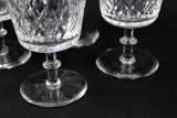 Edinburgh Crystal Water Goblets - Cross and Olive (4)