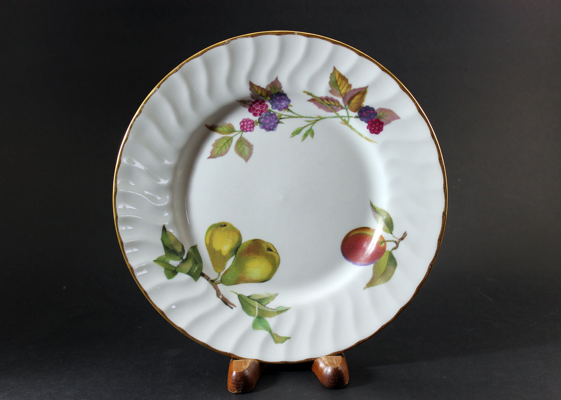 Evesham Gold, Royal Worcester, Salad Plates
