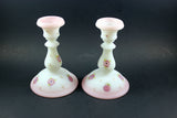 Fenton Blossoms and Berries Candlesticks (2)