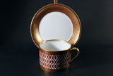 Fitz and Floyd, Gold Pavillion, Teacup and Saucer