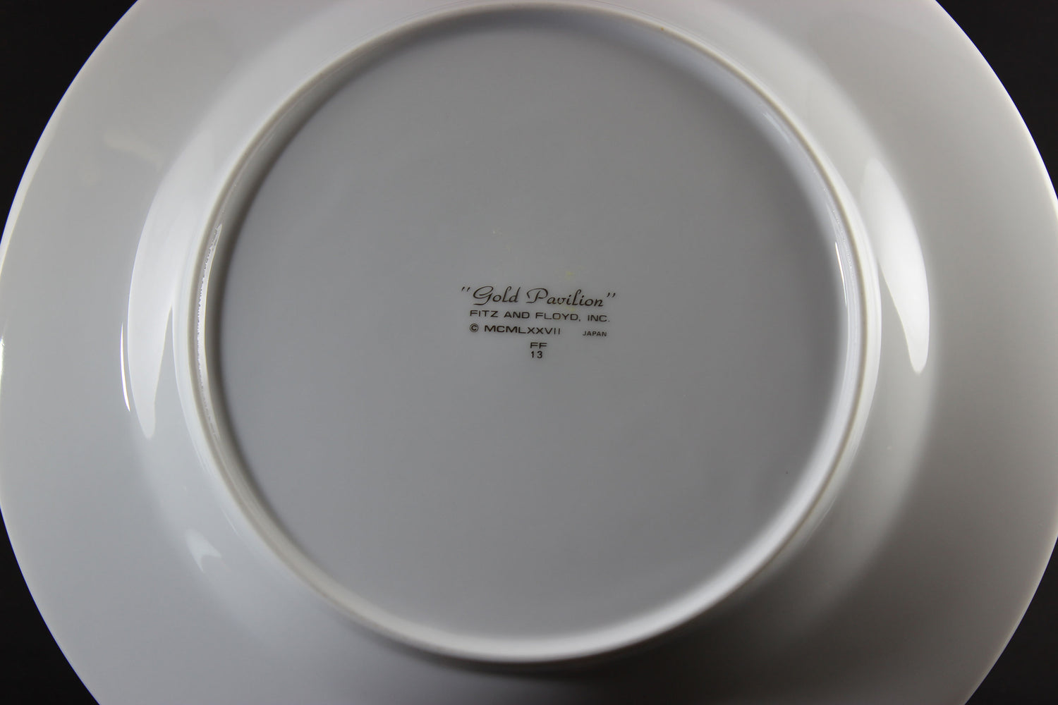Copy of Fitz and Floyd, Gold Pavillion, Dinner Plates
