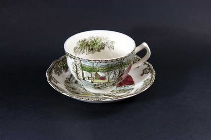 Friendly Village, Teacup and Saucer