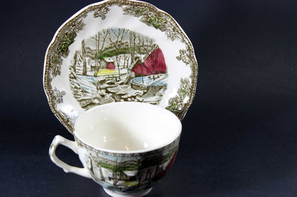 Friendly Village, Teacup and Saucer