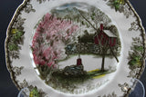 The Friendly Village, Johnson Brothers, Large Dinner Plate - The Well