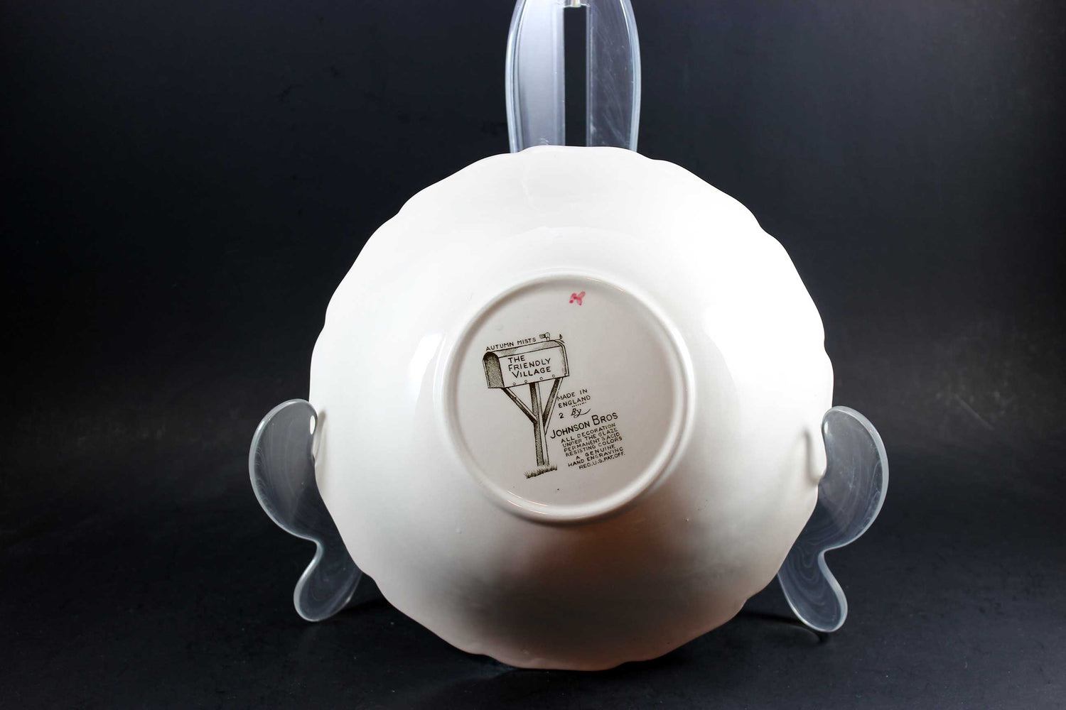 Friendly Village, Johnson Brothers-Round Serving Bowl