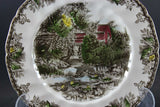 Friendly Village, Johnson Brothers, Large Dinner Plate - The Lily Pond