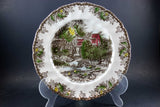 Friendly Village, Johnson Brothers, Large Dinner Plate - The Lily Pond