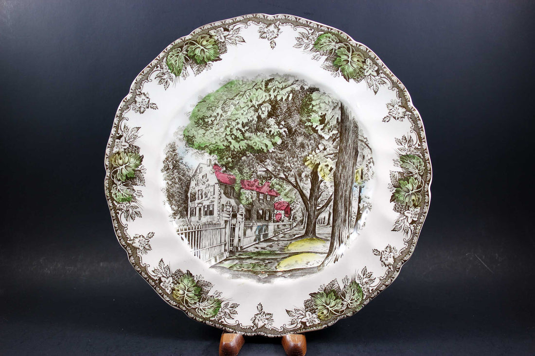 Friendly Village, Large_Plate, The_Village_Street