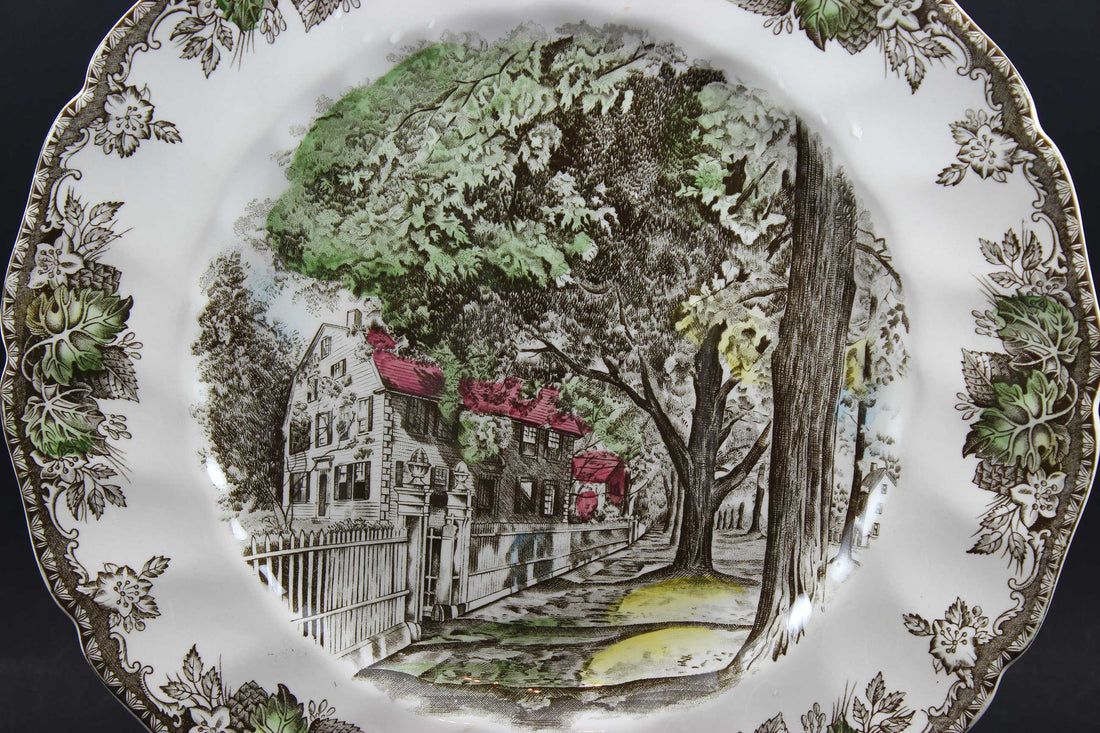 Friendly Village, Large_Plate, The_Village_Street