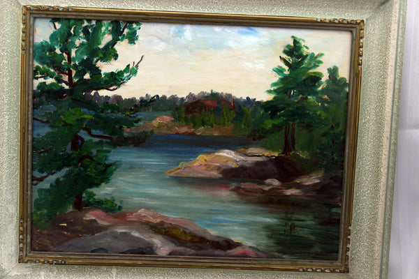G. Bovaird Original Oil on Board