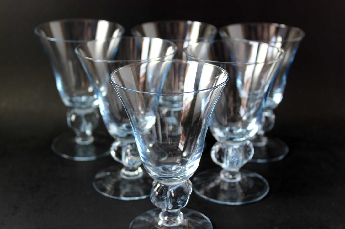 Gulli Blue Crystal Stemware by Swedish_Group