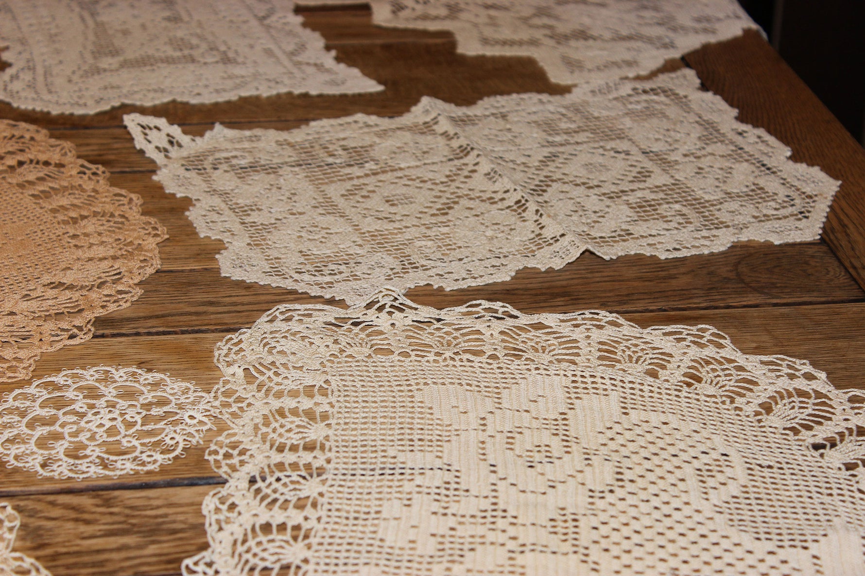 Handmade Antique Lace Doilies With A Past