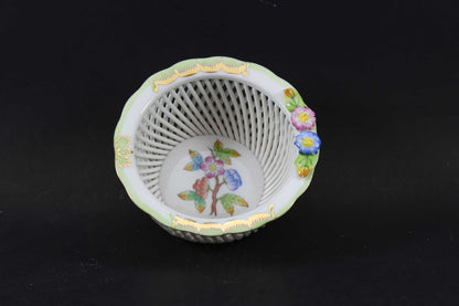 Herend, Hand Painted Trinket and Pin Dish