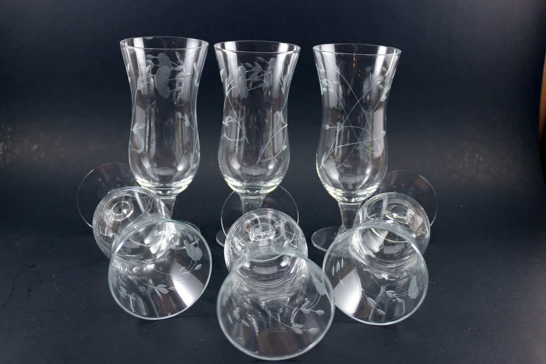 Princess House Crystal - Dessert/Parfait Glasses (6)