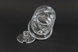 Czech Bohemia-Crystal Condiment Jar with Lid