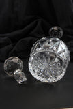 Vintage Lead Crystal Decanter with prism stopper