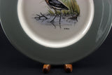 Great Blue Heron cabinet plate by Dennis Puleston