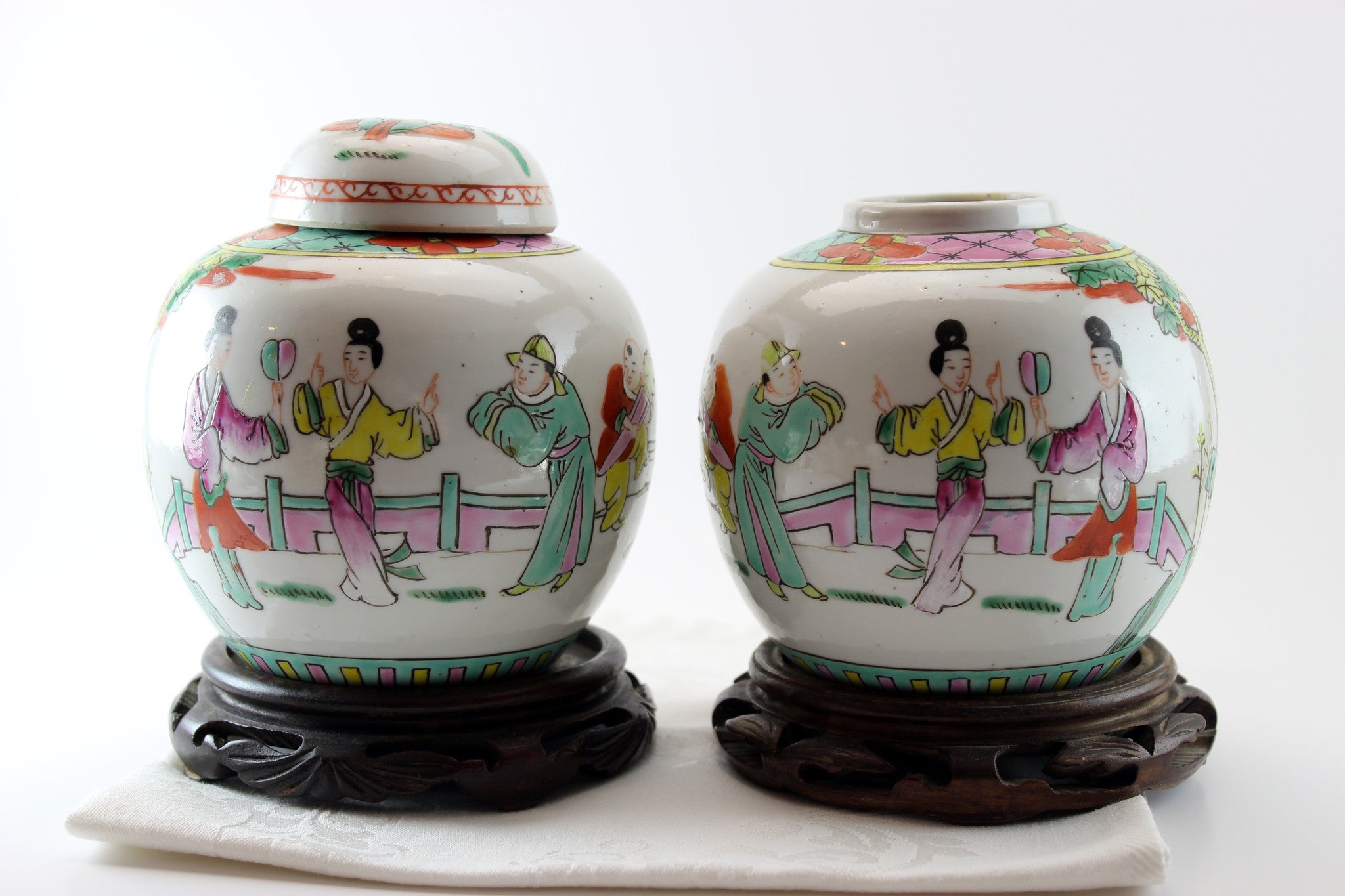 Antique Chinese Porcelain Ginger Jars