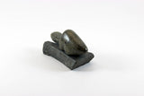 Soapstone Sculpture-Beaver on Stone Base