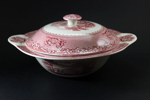 Jenny Lind 1795, Covered Vegetable Bowl, Royal Staffordshire Pottery