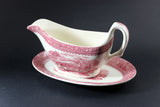 Jenny Lind 1795, Gravy Boat and Under Plate, Royal Staffordshire Pottery