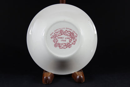 Jenny Lind 1795, Red,  Place Setting