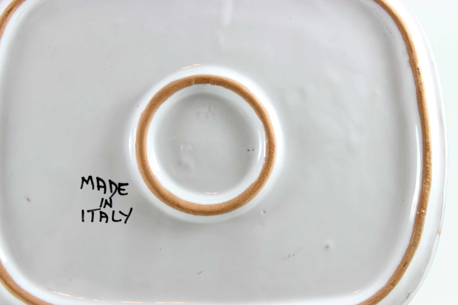 La Musa, Italian Pottery, Oblong Decorative Plate
