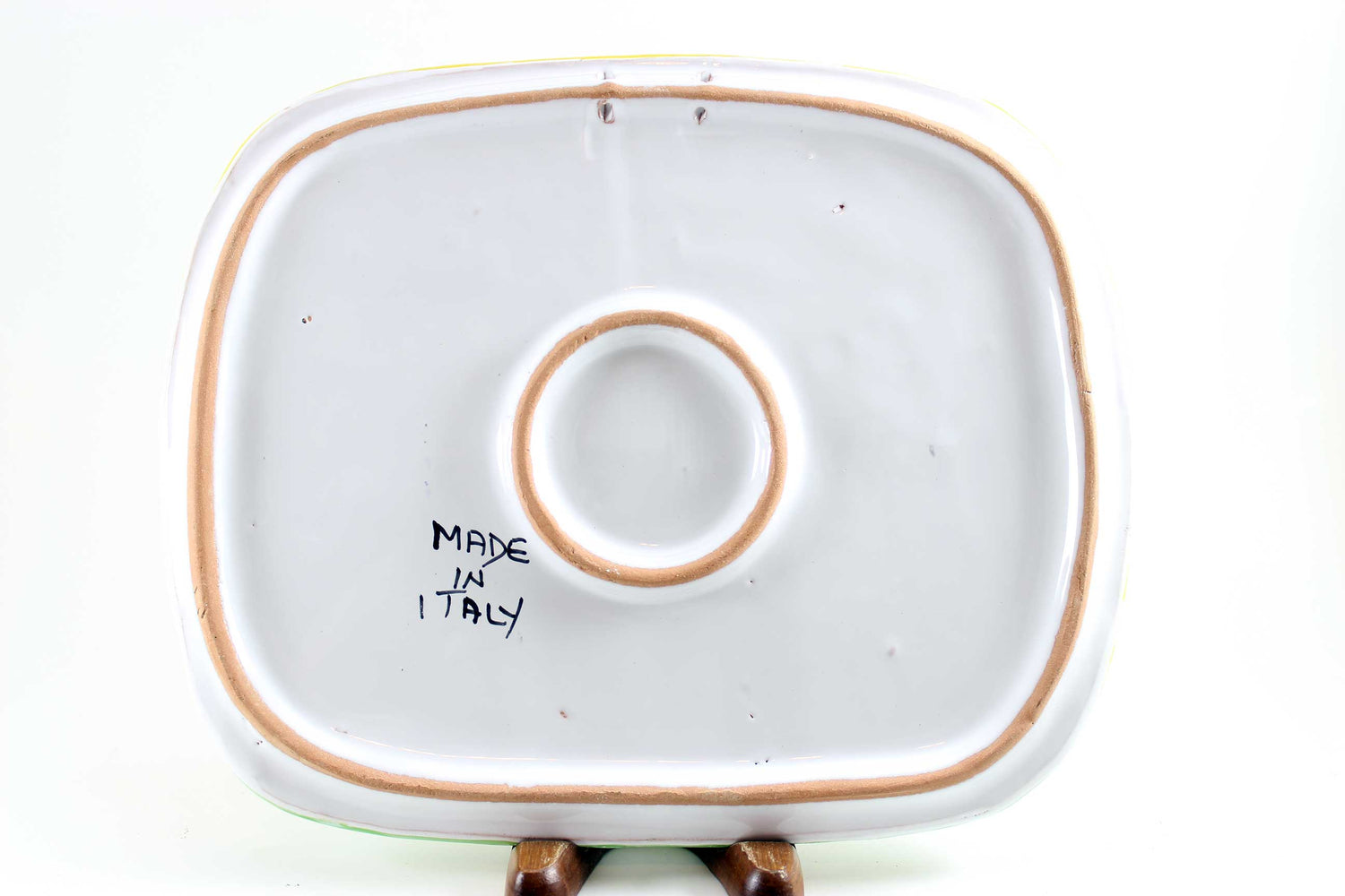 La Musa, Italian Pottery, Oblong Decorative Plate