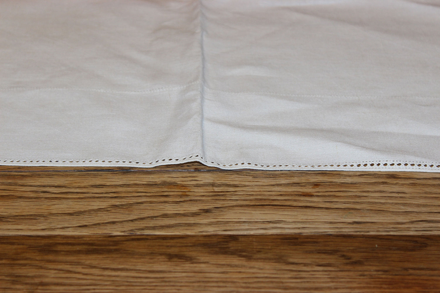Natural Linen Table Topper &amp; Tea Tray Cloth
